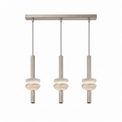 Alabaster Column Pendant Lamp