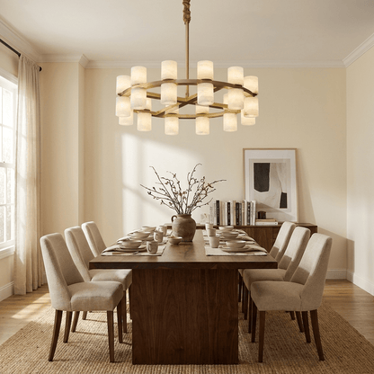 Tabitha Alabaster Chandelier