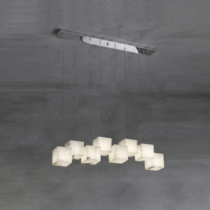 Alabaster Box Chandelier