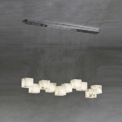 Alabaster Box Chandelier