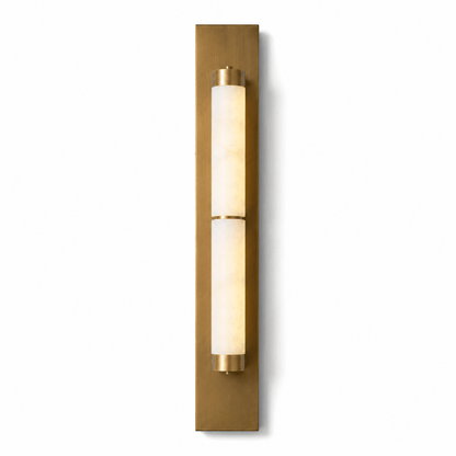 Columnar Alabaster Sconce