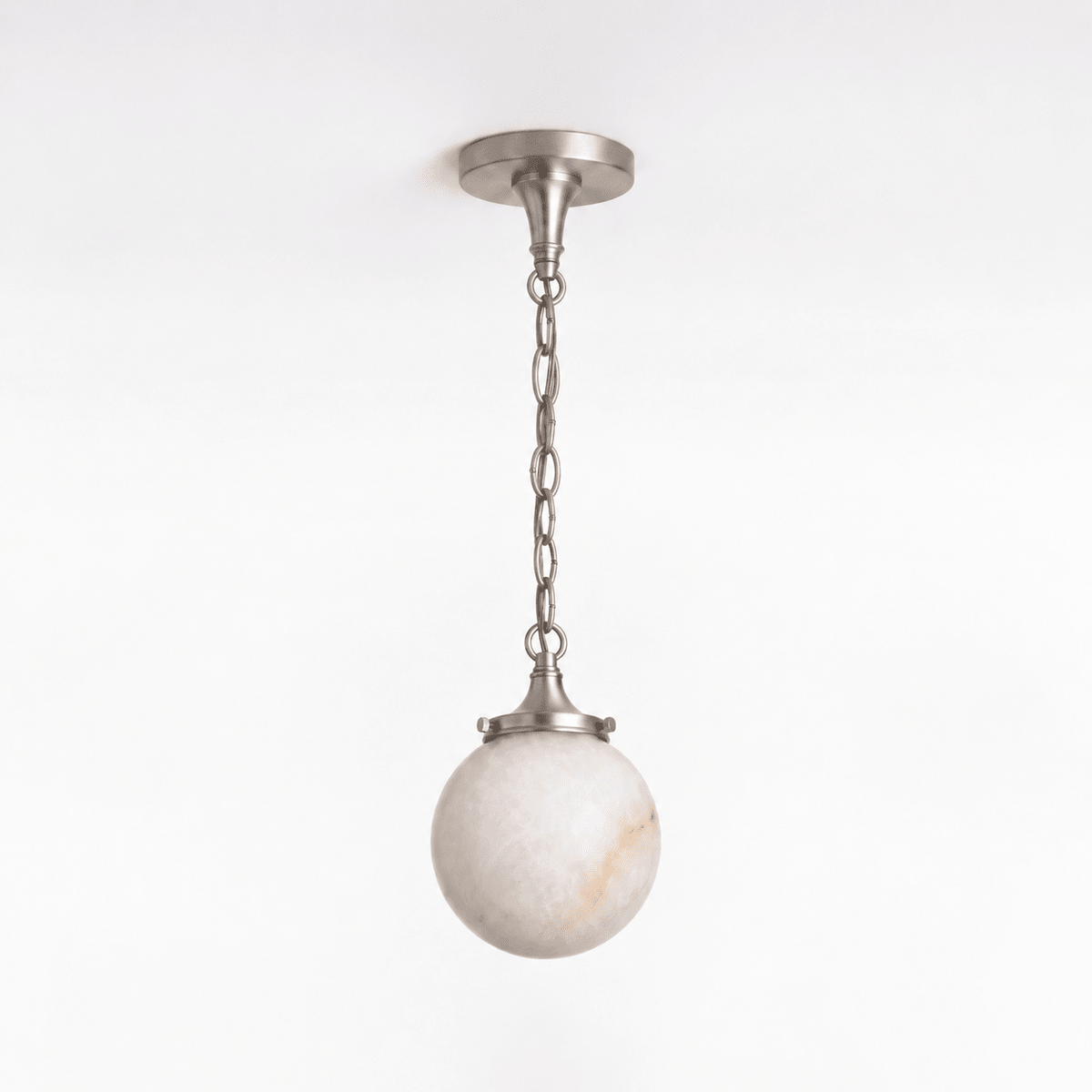 Luna Alabaster Globe Pendant Light