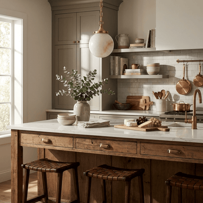 Luna Alabaster Globe Pendant Light