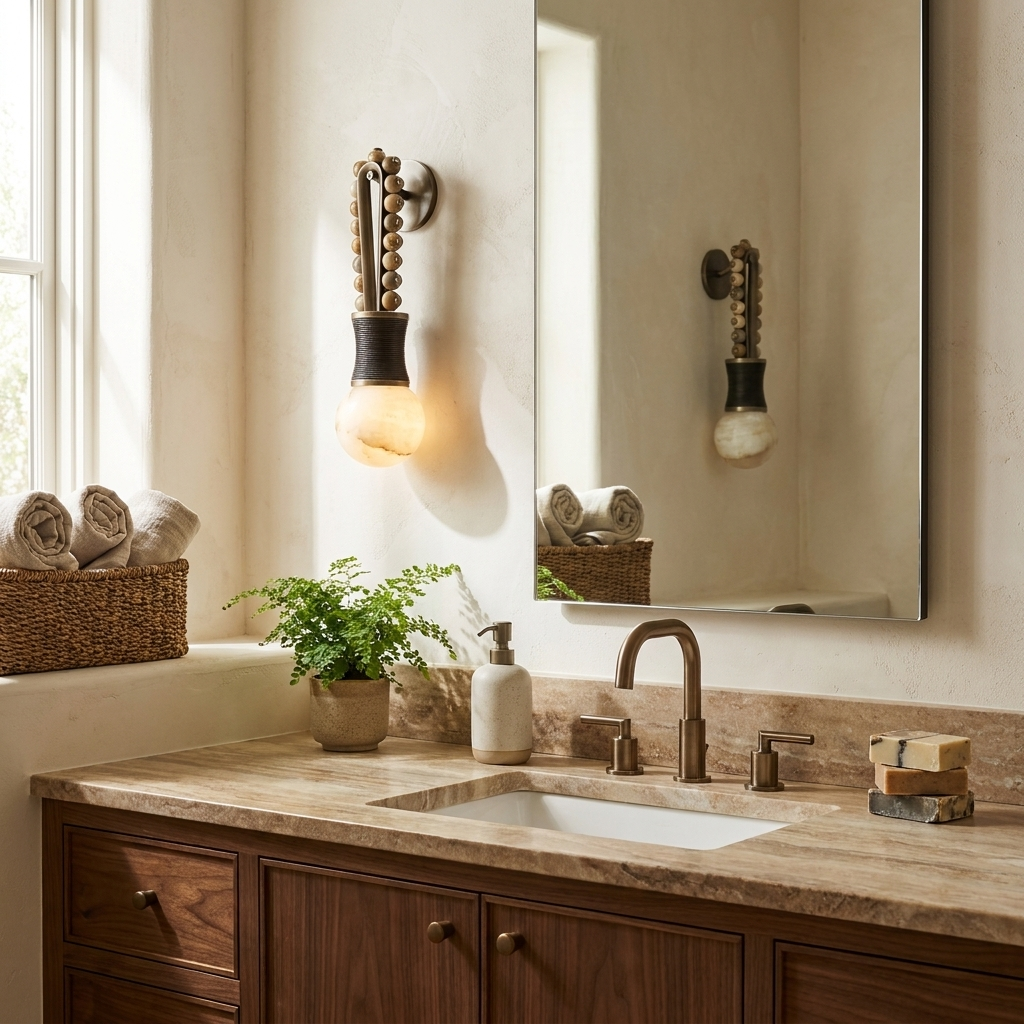 Ardora Alabaster Wall Lamp