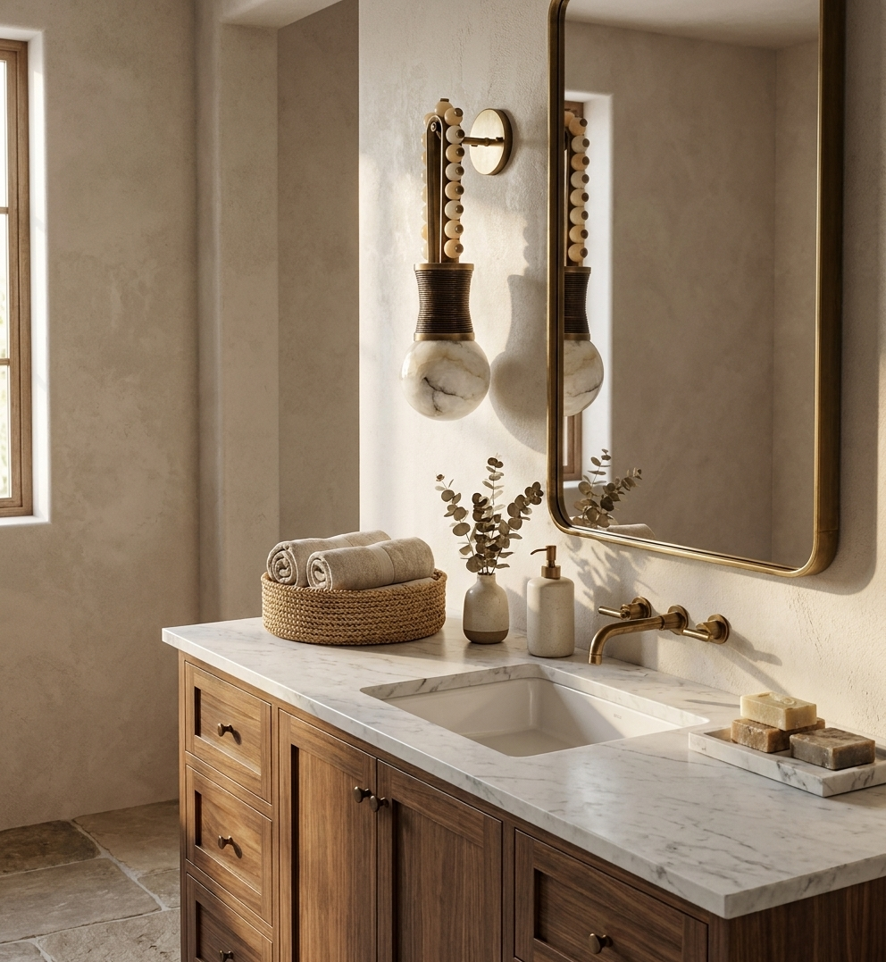 Ardora Alabaster Wall Lamp
