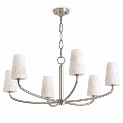 Osier Alabaster Chandelier