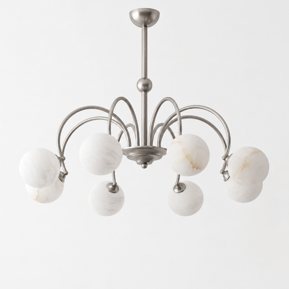 Plume Alabaster Chandelier