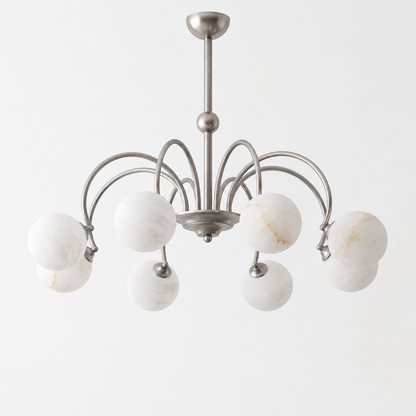 Plume Alabaster Chandelier