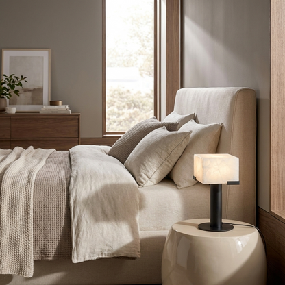 Monolith Alabaster Table Lamp