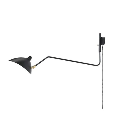 Serge Mouille Plug-In Wall Lamp Dubai interior installed