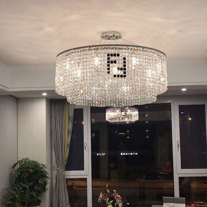 Liliana Round Crystal Chandelier