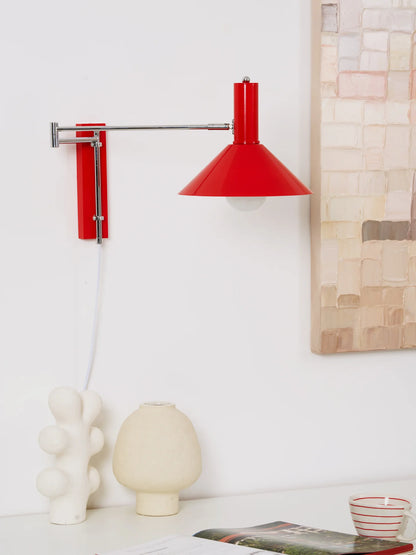 Anvia Adjustable Plug-In Wall Lamp