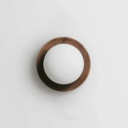 Tablet Wall Lamp walnut set of 2 side by side