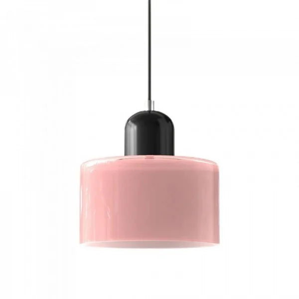 Nordic Morandi Cylinder Glass Pendant Light S66