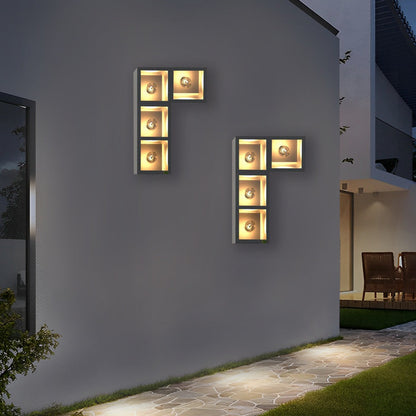 Cubo Planter Outdoor Wall Light