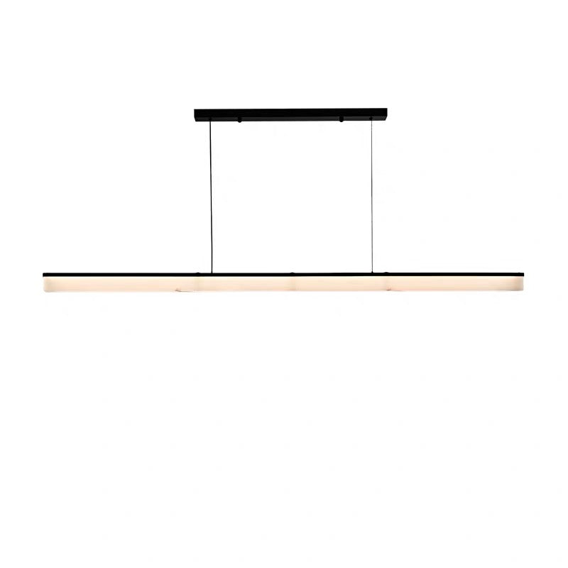 Plana Faux Alabaster Linear Pendant
