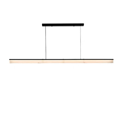 Plana Faux Alabaster Linear Pendant