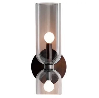 Modern Fluted Glass Wall Sconce