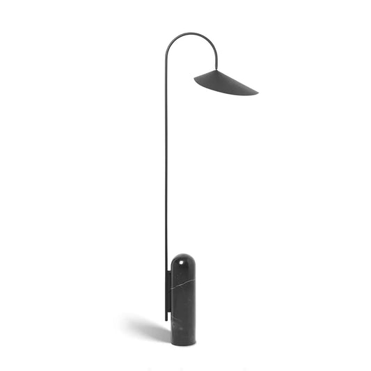 Mono minimalist floor lamp in a modern living room