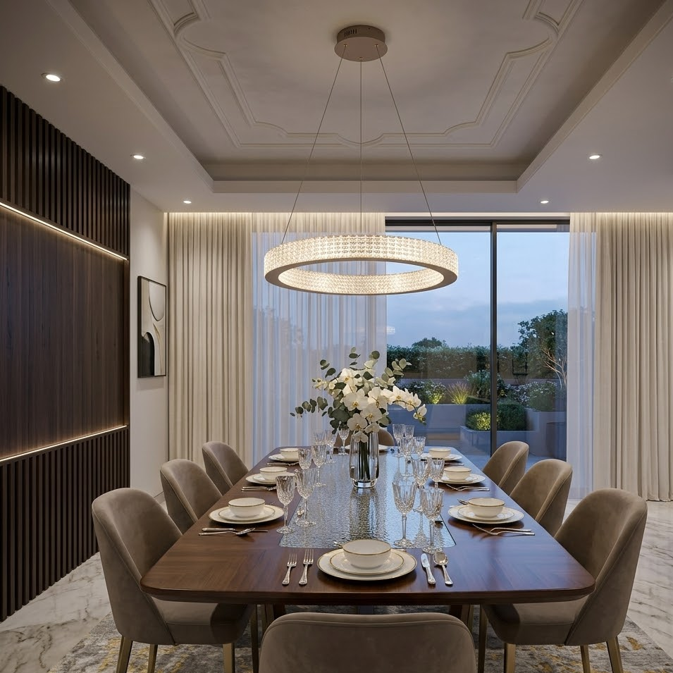 Celeste Halo Chandelier