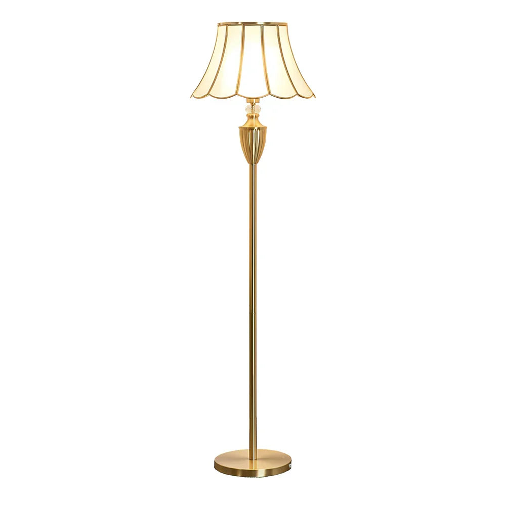 Kristall Brass Floor Lamp