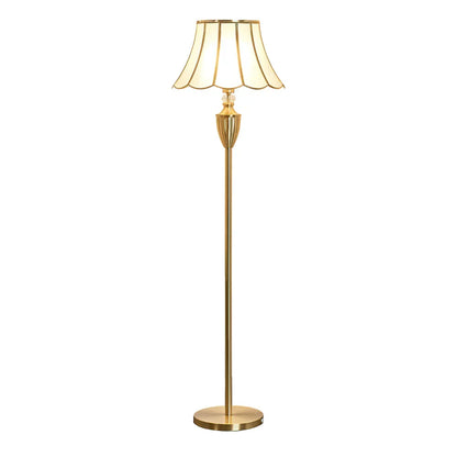 Kristall Brass Floor Lamp