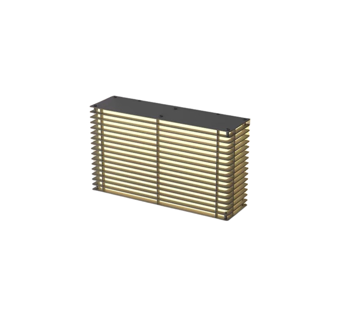 Persiana Louvered Outdoor Wall Light