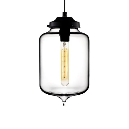 Niche Turret color glass pendant light