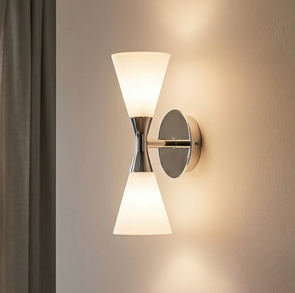 Clessidra Mid-Century Bowtie Wall Sconce