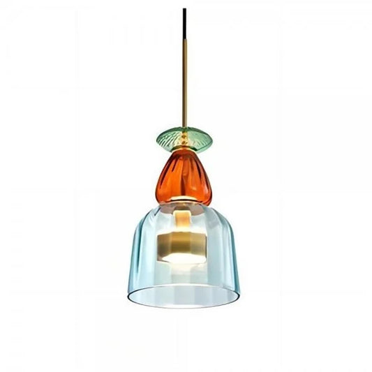 Macaron Lollipop colorful glass pendant light