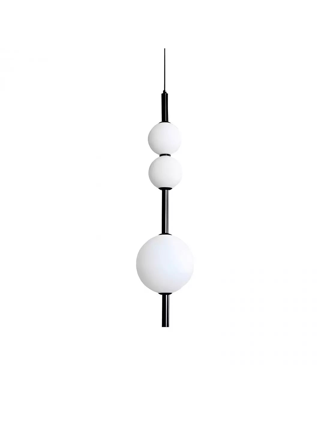 Vertical Glass Pendant Light