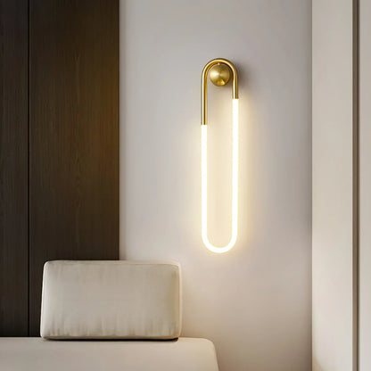 Rudi Loop Wall Lamp lifestyle bedroom Dubai interior