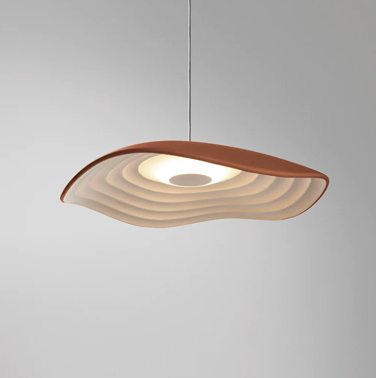 Wabi-Sabi Wavy Terraced Ricefields Pendant Light