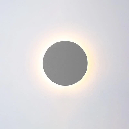 Plenilunio Full-Moon Backlit Outdoor Wall Light