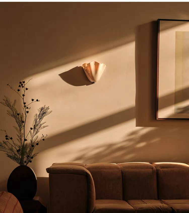 Nori Drape Glass Wall Sconce