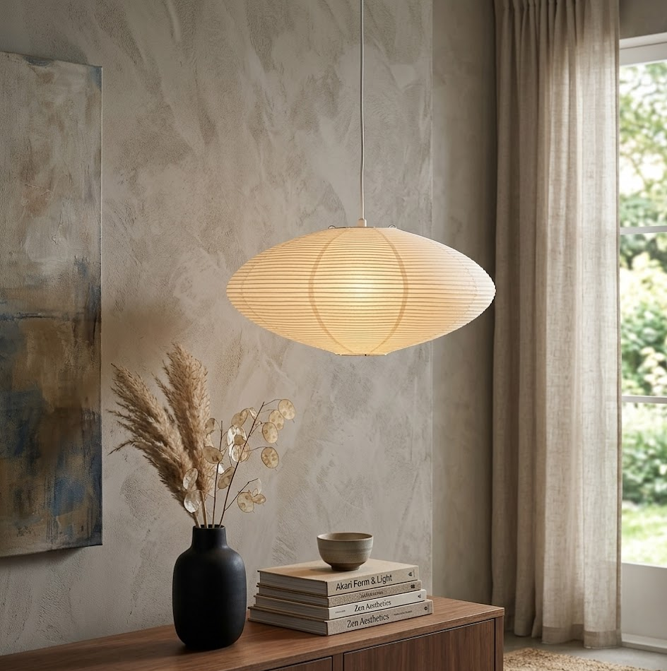 Rice Paper 15A Pendant Light