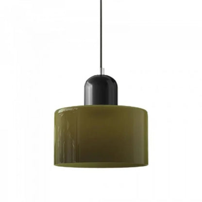 Nordic Morandi Cylinder Glass Pendant Light S66