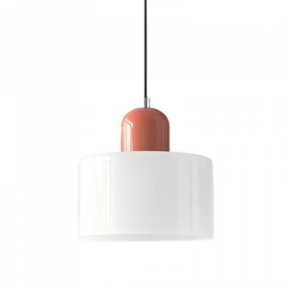 Nordic Morandi Cylinder Glass Pendant Light S66