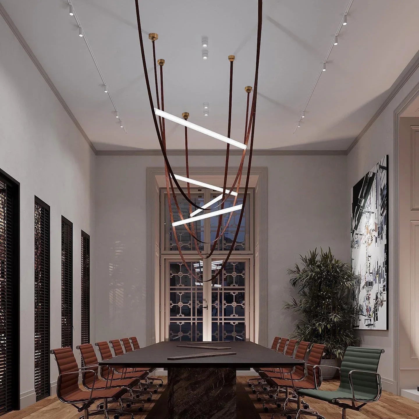 Wireline Pendant Light