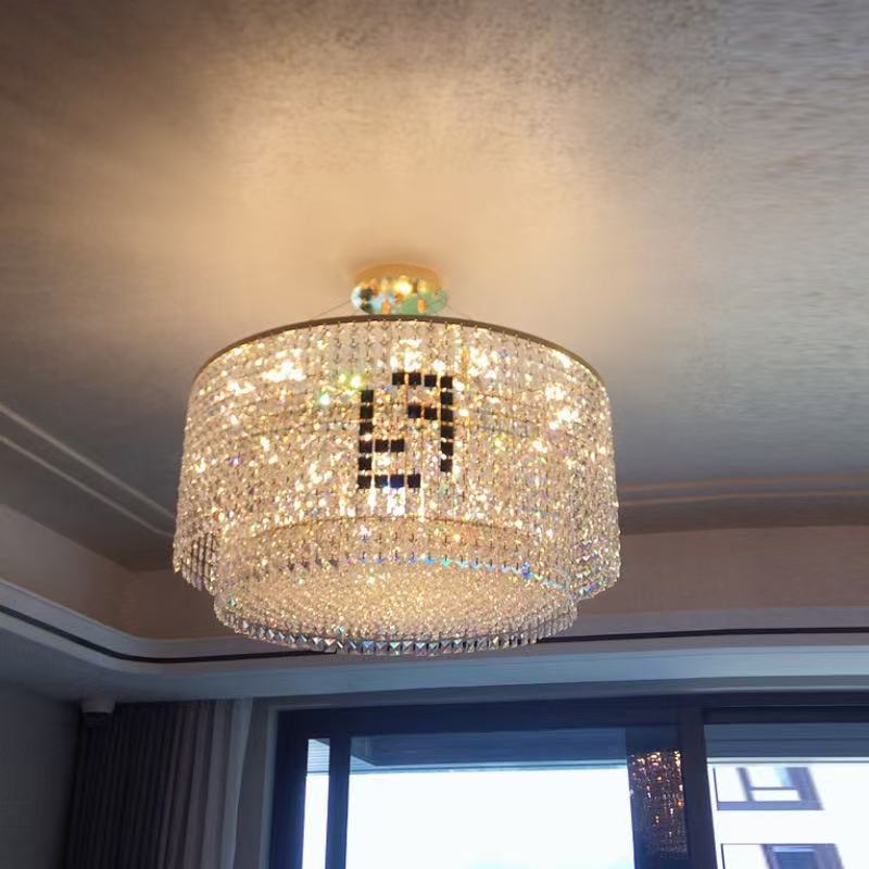Liliana Round Crystal Chandelier