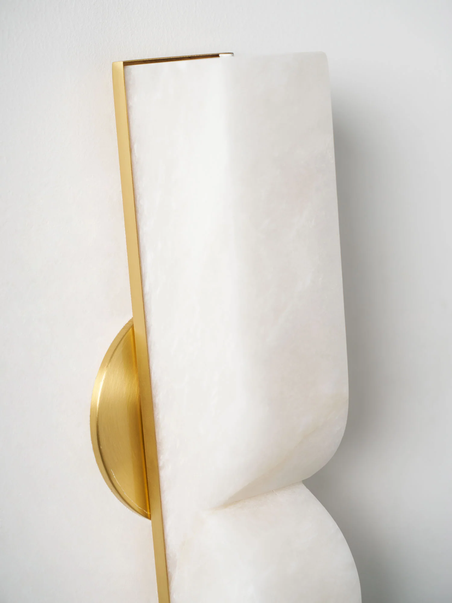Up Down alabster Wall Sconce