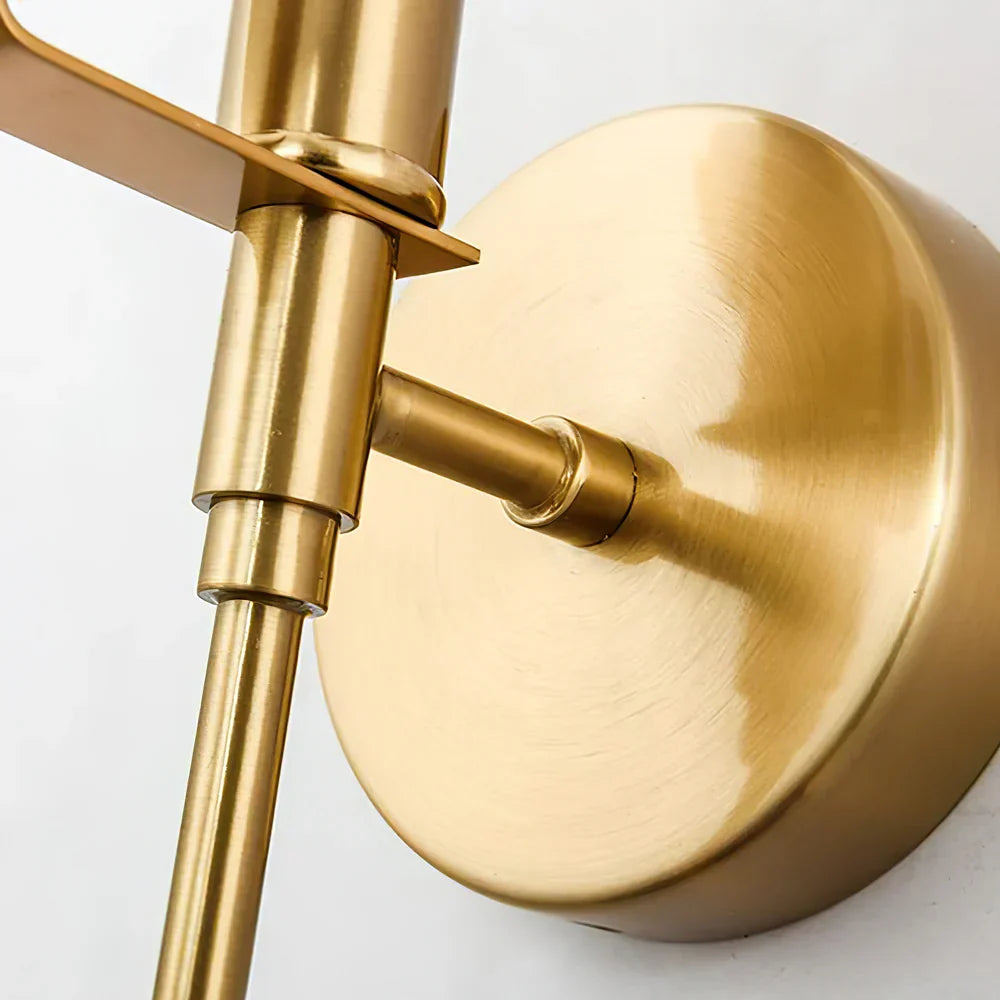 Ava Brass Wall Lamp