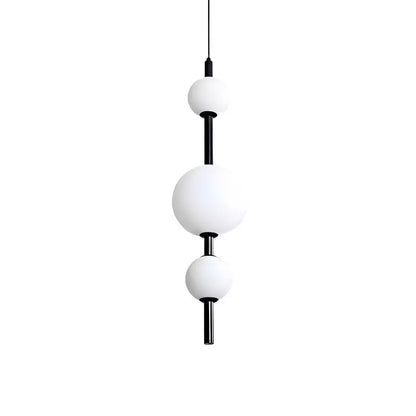 Vertical Glass Pendant Light