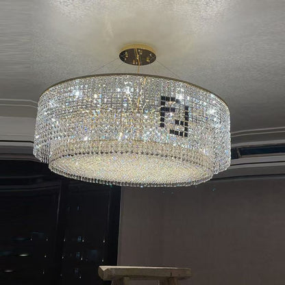 Liliana Round Crystal Chandelier