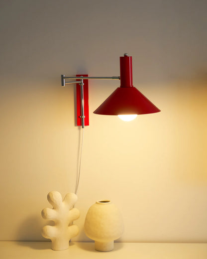 Anvia Adjustable Plug-In Wall Lamp