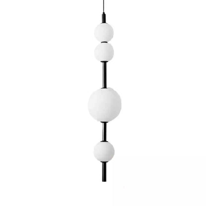 Vertical Glass Pendant Light