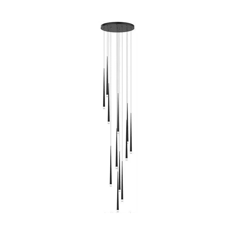 Slender Cone Chandelier