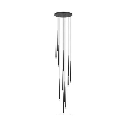 Slender Cone Chandelier