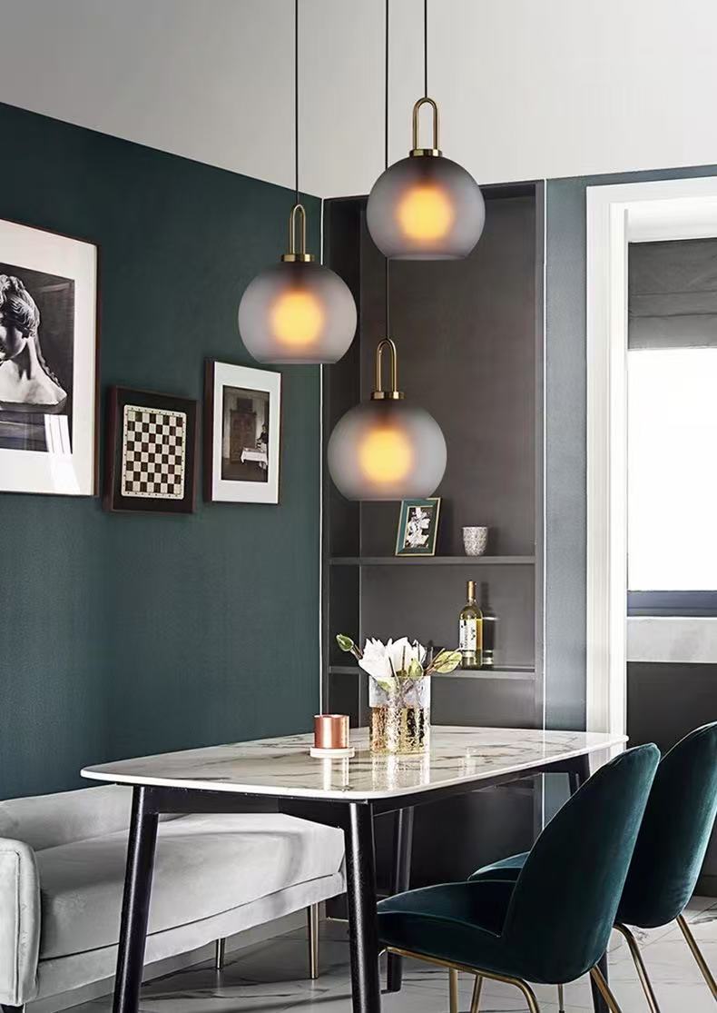Glass Pendant Light