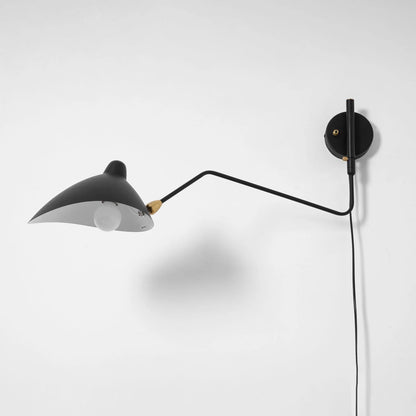 Adjustable Multi-Arm Plug-In Wall Light